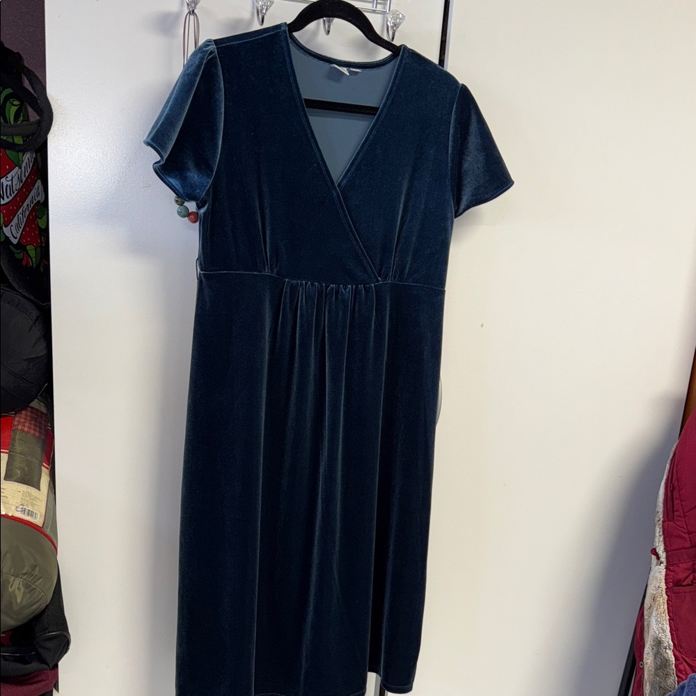 GAP Deep Blue Midi Dress